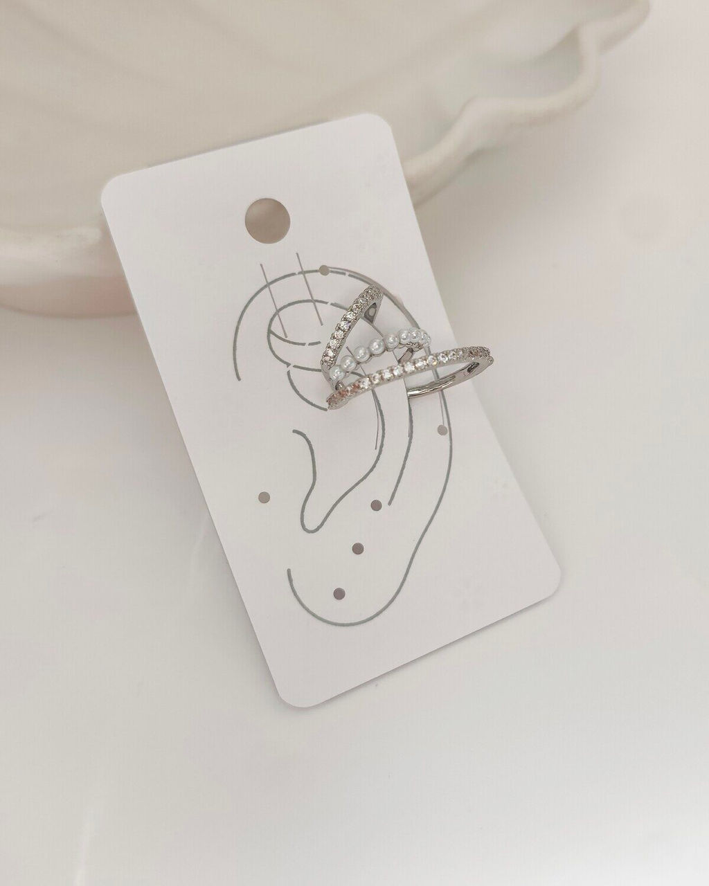 Серьги - кафф