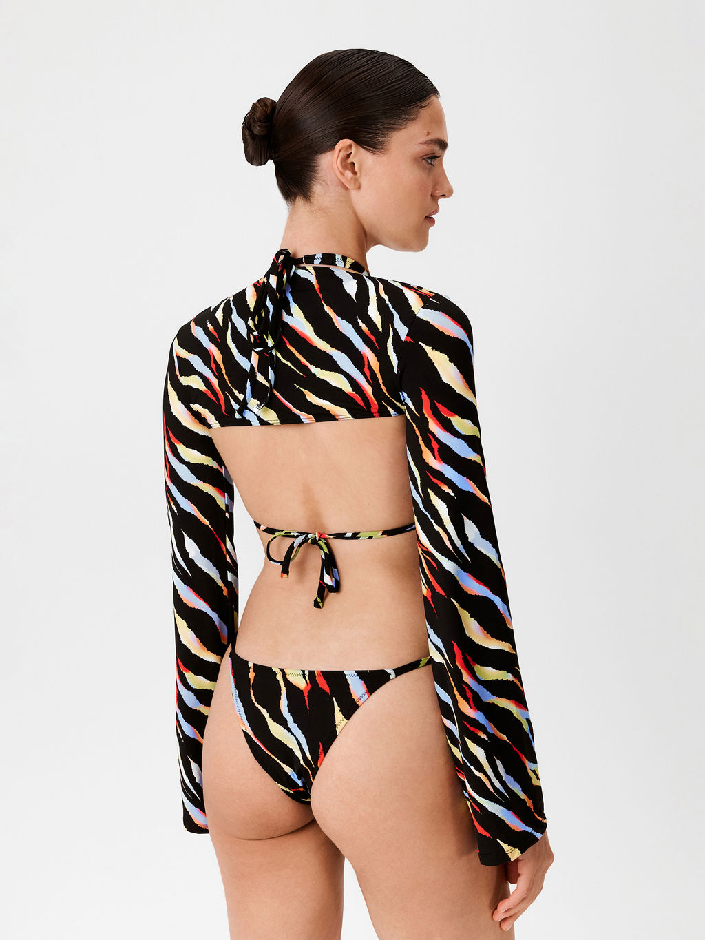 Infinity / Блузка жен. Malvina черный принт - Infinity Lingerie фото 3