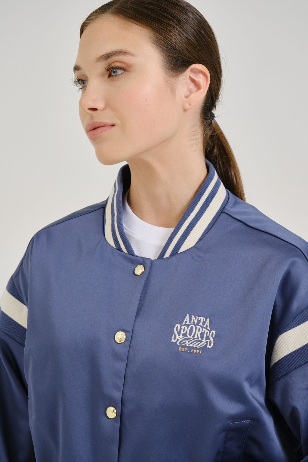 Бомбер Голубой - Anta фото 5