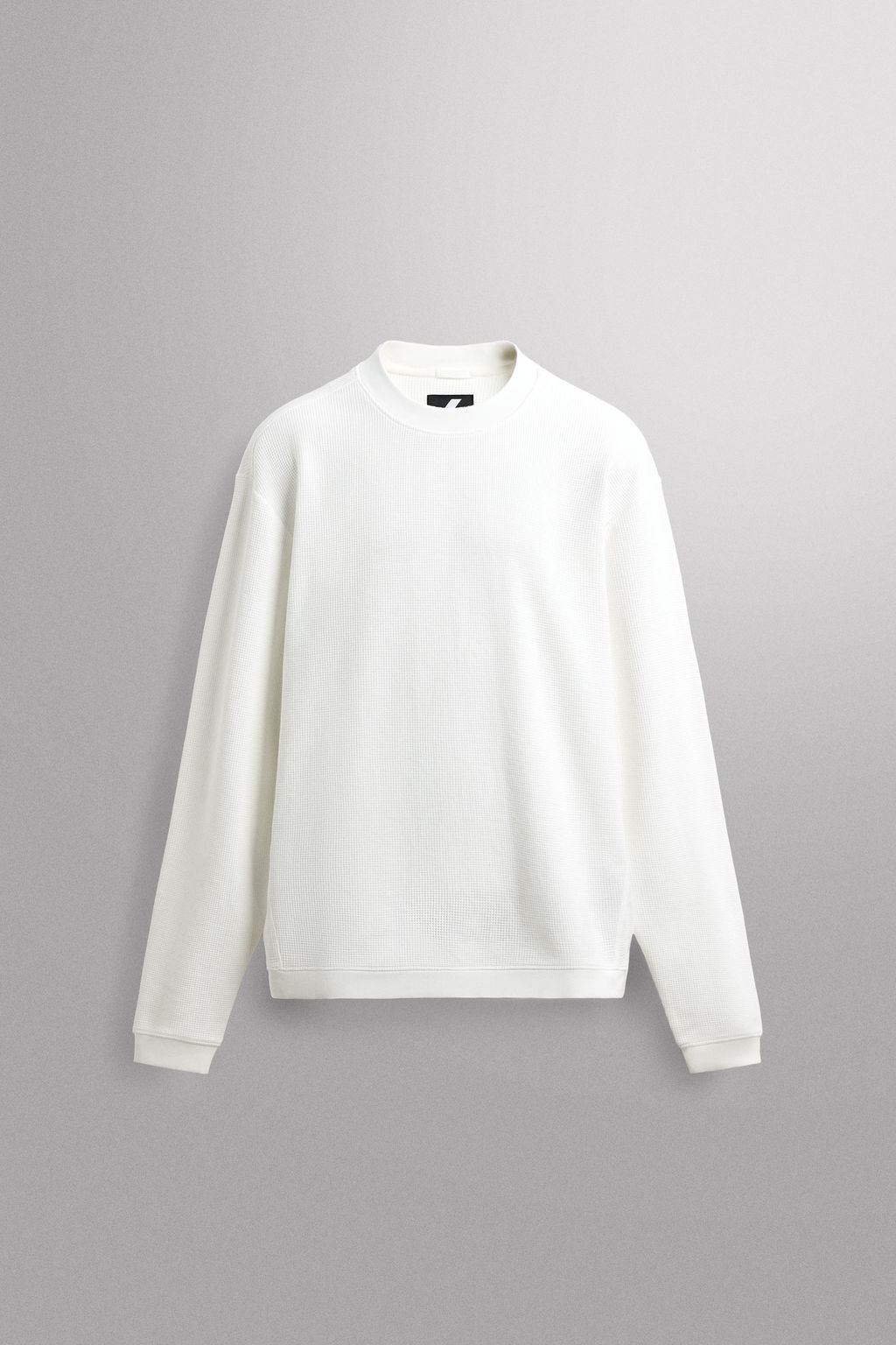 SUDADERA CREWNECK WAFFLE TRAINING / Blanco - Zara фото 7