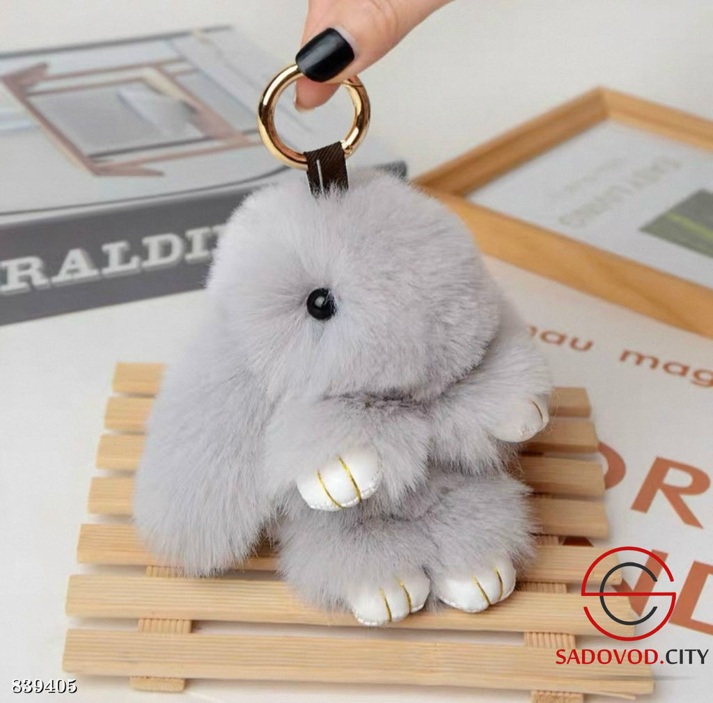 Плюшевая мягкая игрушка заяц