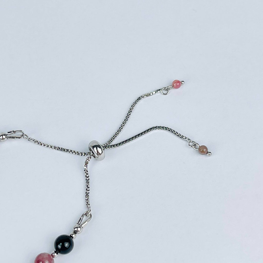 Браслет регулируемый из Шпинели - Радуга самоцветов фото 3