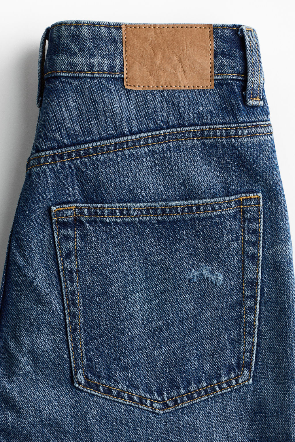 Straight High Waist Ankle Jeans - H&m фото 11