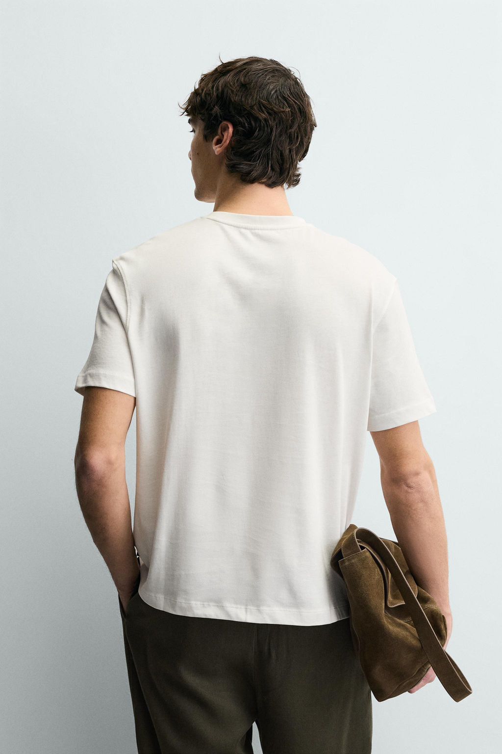 T-SHIRT WITH CONTRAST PRINT - Zara фото 3