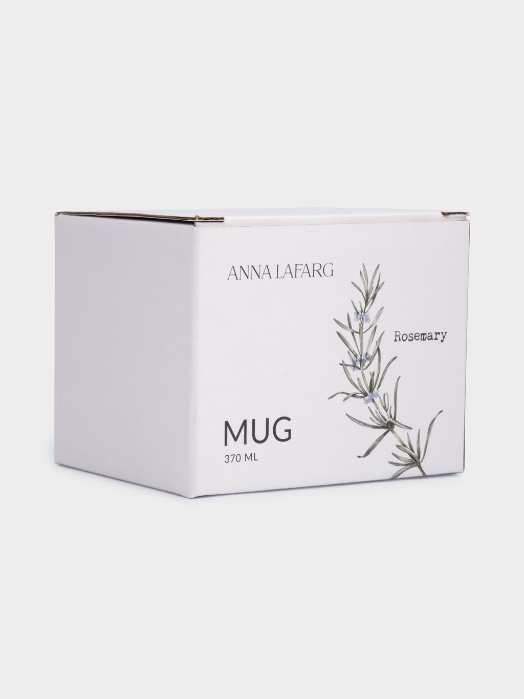 Кружка, 370 мл, фарфор N, белая, в крапинку, Розмарин, Herbarium new - Anna lafarg фото 7