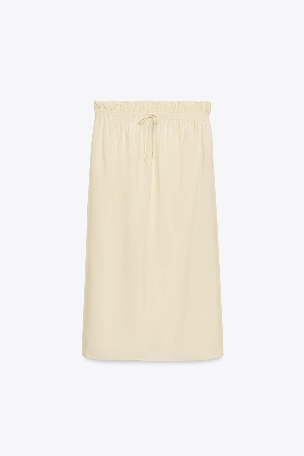 ZW COLLECTION MIDI SKIRT WITH DRAWSTRINGS - Zara фото 6