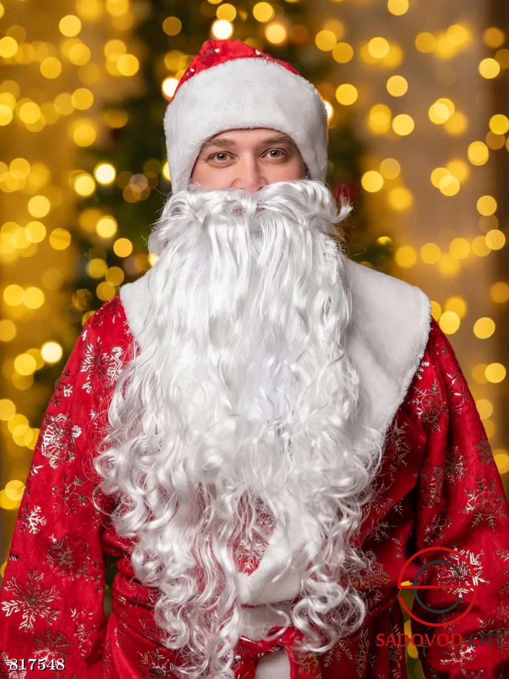 Костюм Дед Мороз для праздника - Bruno фото 3
