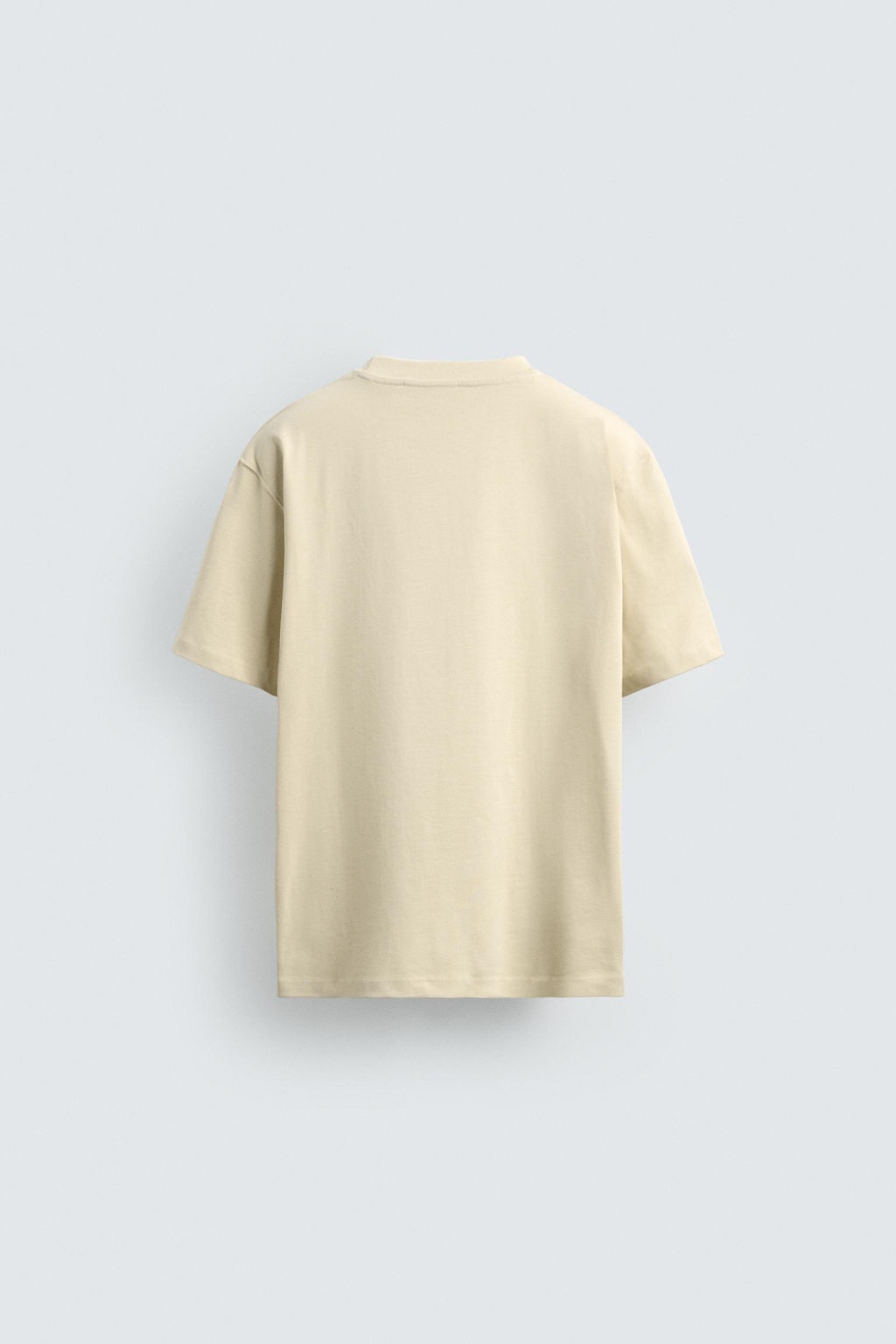 CAMISETA HEAVYWEIGHT MANGA CORTA ORIGINS / Amarillo pastel