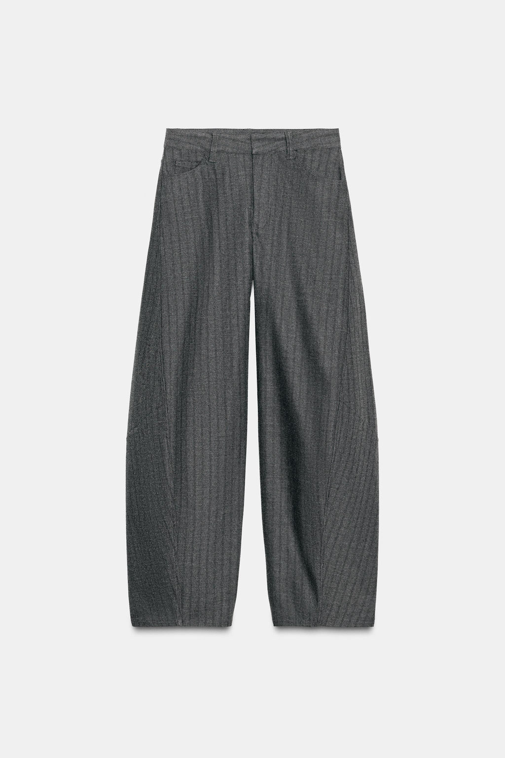 ZW COLLECTION STRIPED TROUSERS - Zara фото 6