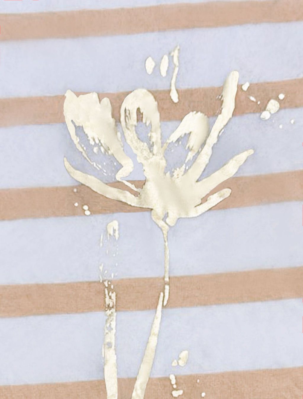 Свободная футболка с принтом из премиального хлопка с эластаном - Vilatte фото 2