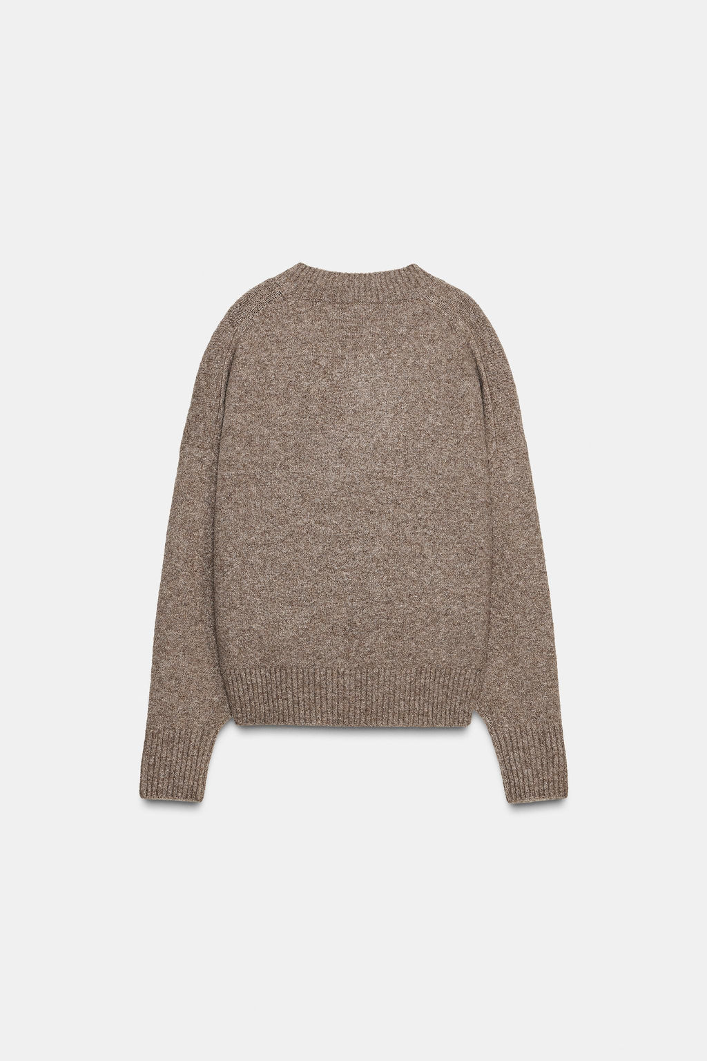 SOFT KNIT V-NECK SWEATER - Zara фото 17