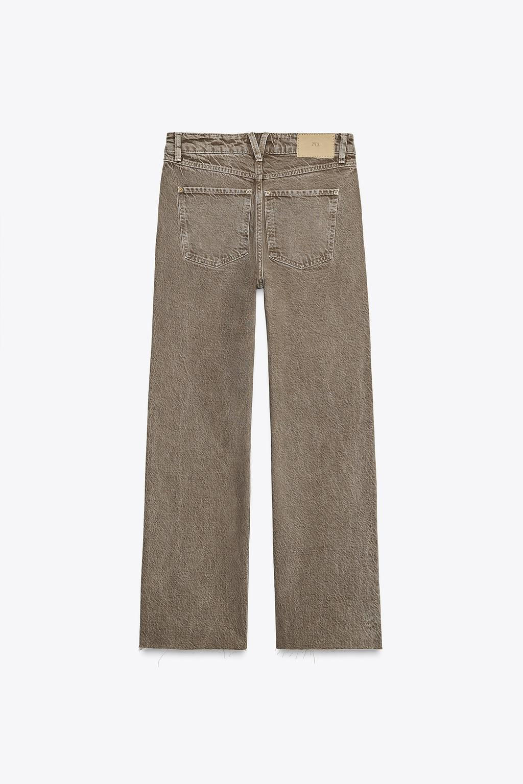 Z1975 STRAIGHT HIGH-WAIST ANKLE-LENGTH JEANS - Zara фото 7