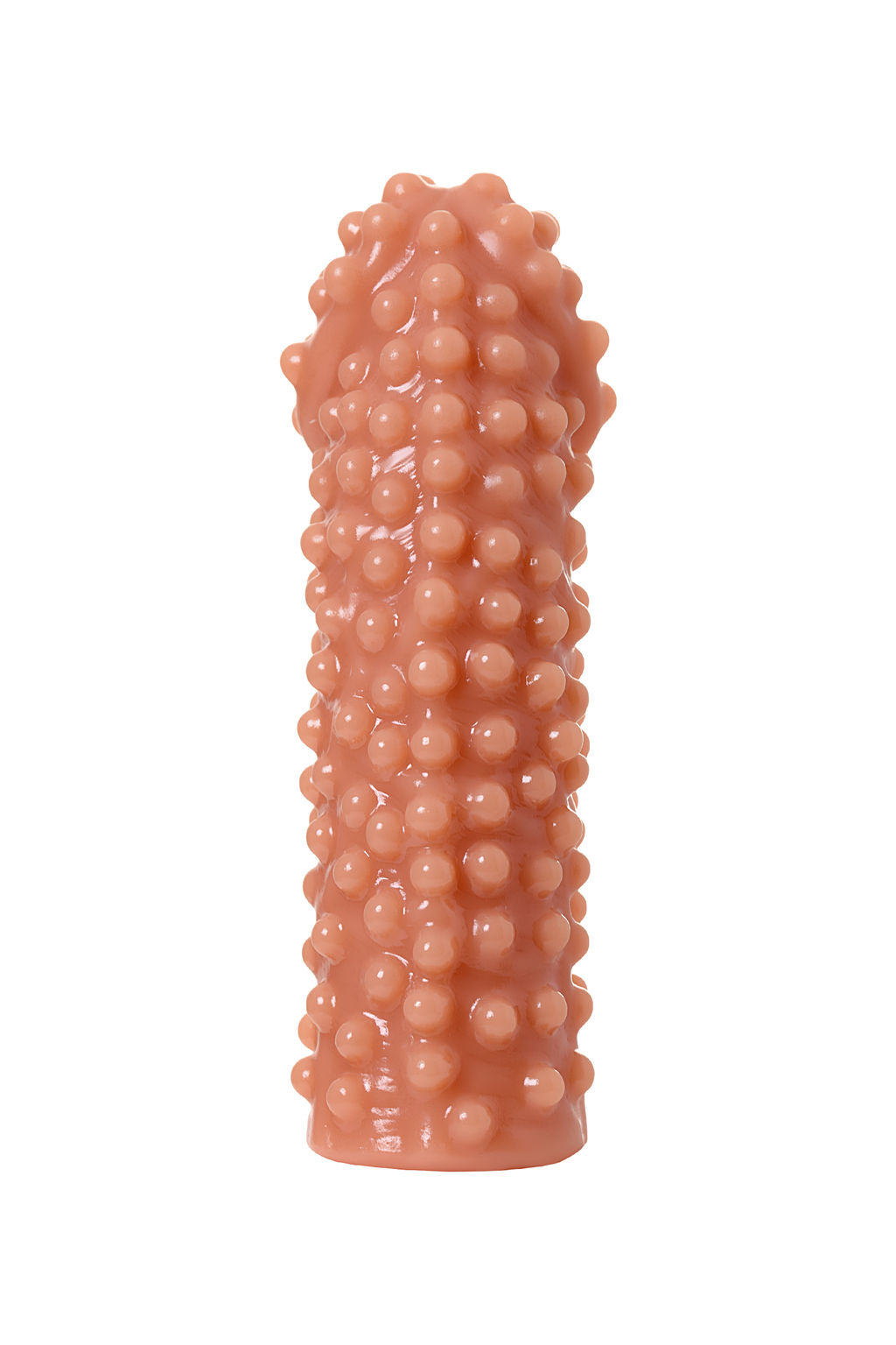 Насадка реалистичная KOKOS EXTREME SLEEVE 10-S с дополнительной стимуляцией, TPE, телесная, 14.7 см