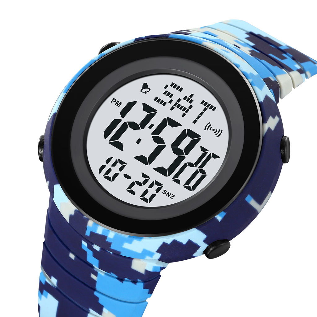 Часы наручные Skmei мужские электронные спортивные 2152blue-camo