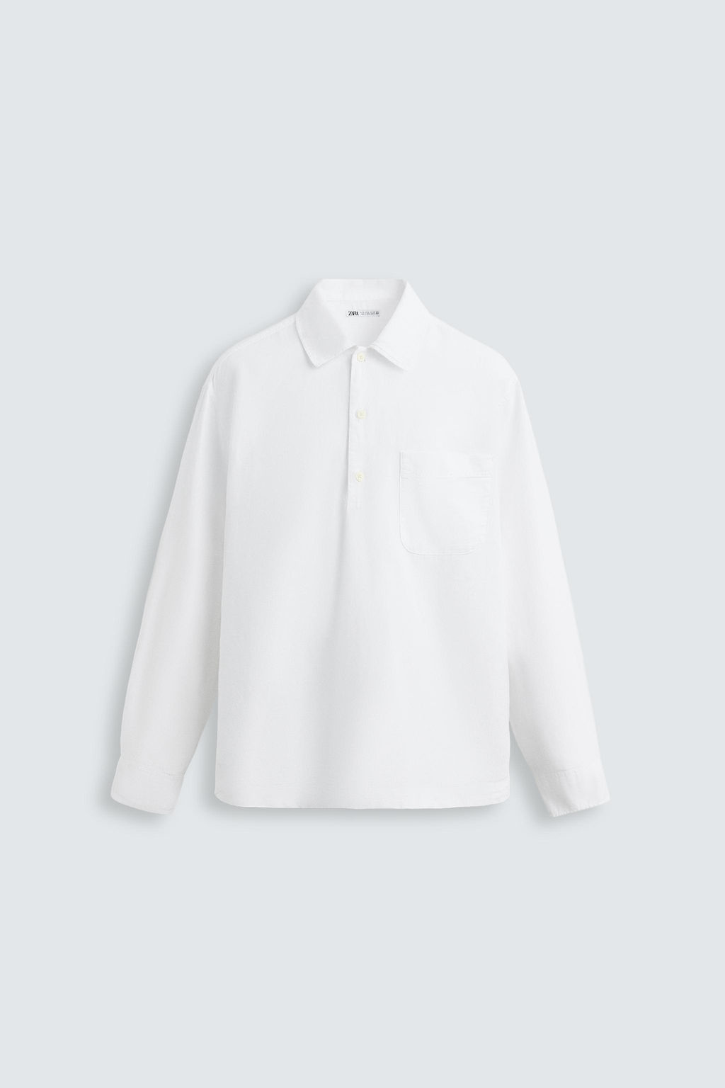 LINEN/COTTON POLO SHIRT