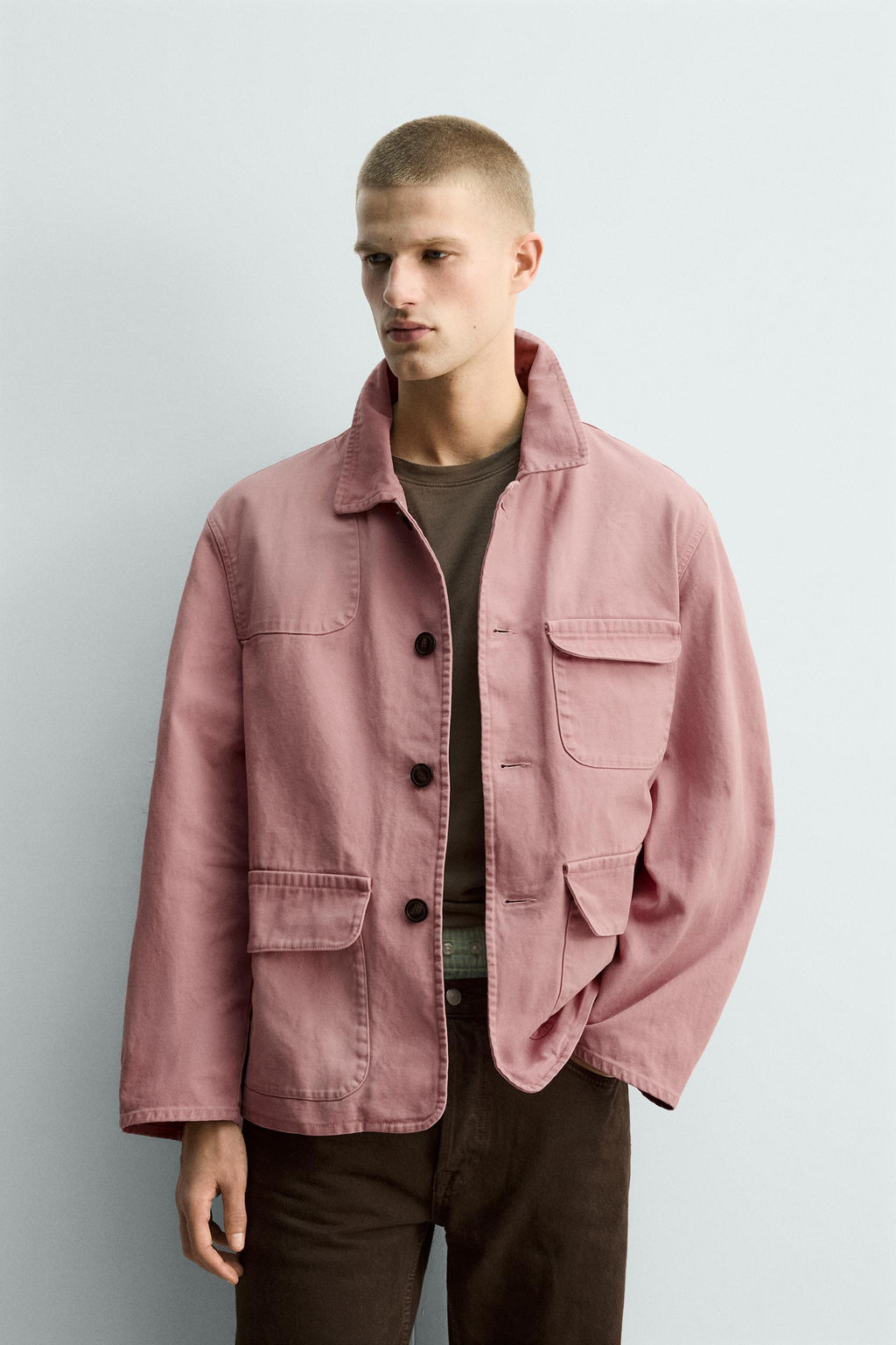 LIMITED EDITION RELAXED FIT WASHED JACKET - Zara фото 2