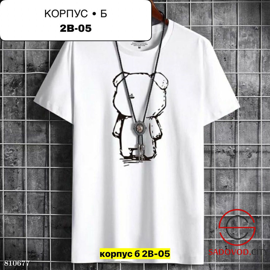 Мужские футболки, хлопок - Bruno фото 4