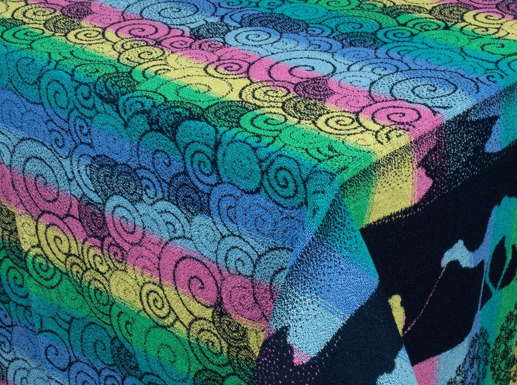 Плед 3с109.411ж1 Караван(т.радужка) 208х150 см