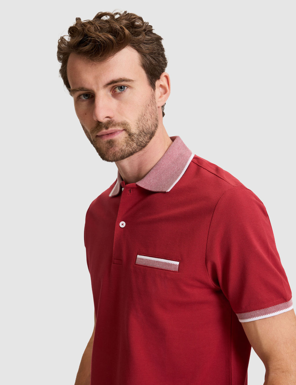 Nar _i_e_i Slim Fit %100 Pamuk D__meli Polo Yaka Ti__rt