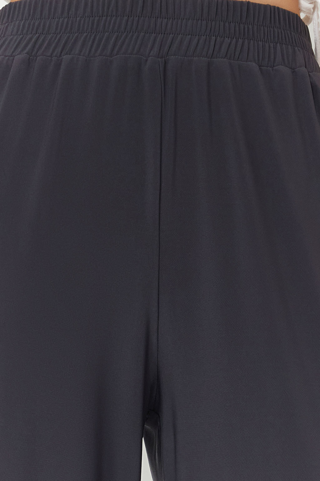 Antrasit Wide Leg/Rahat Kesim Yuksek Bel Esnek Pantolon TWOSS23PL00129