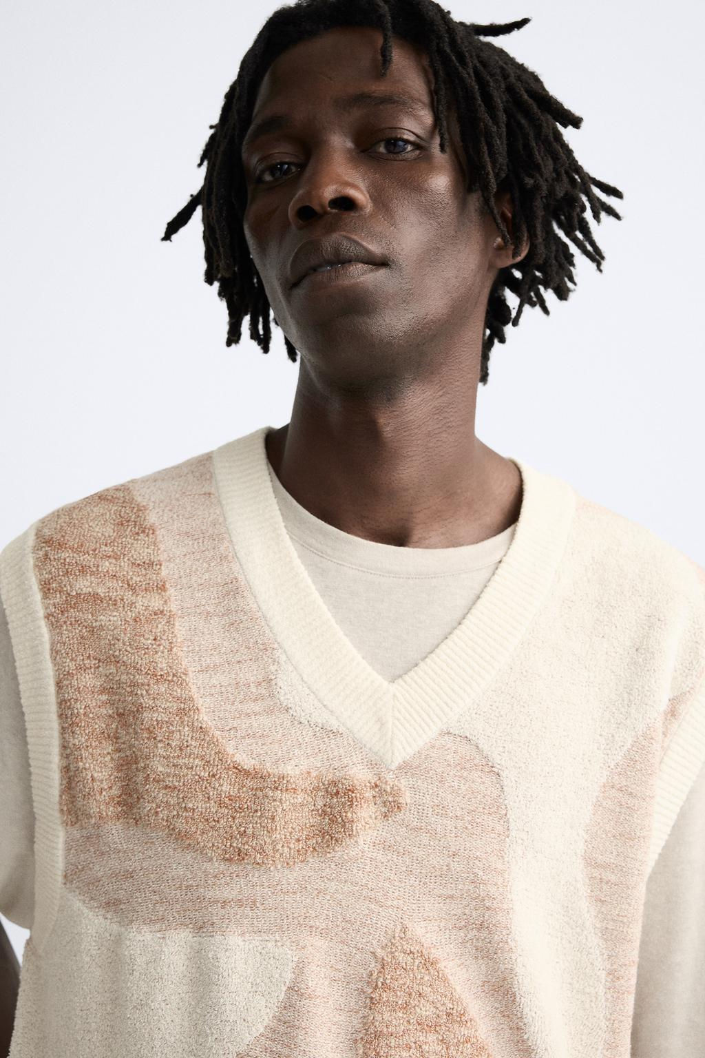 TERRY JACQUARD VEST - Zara фото 5