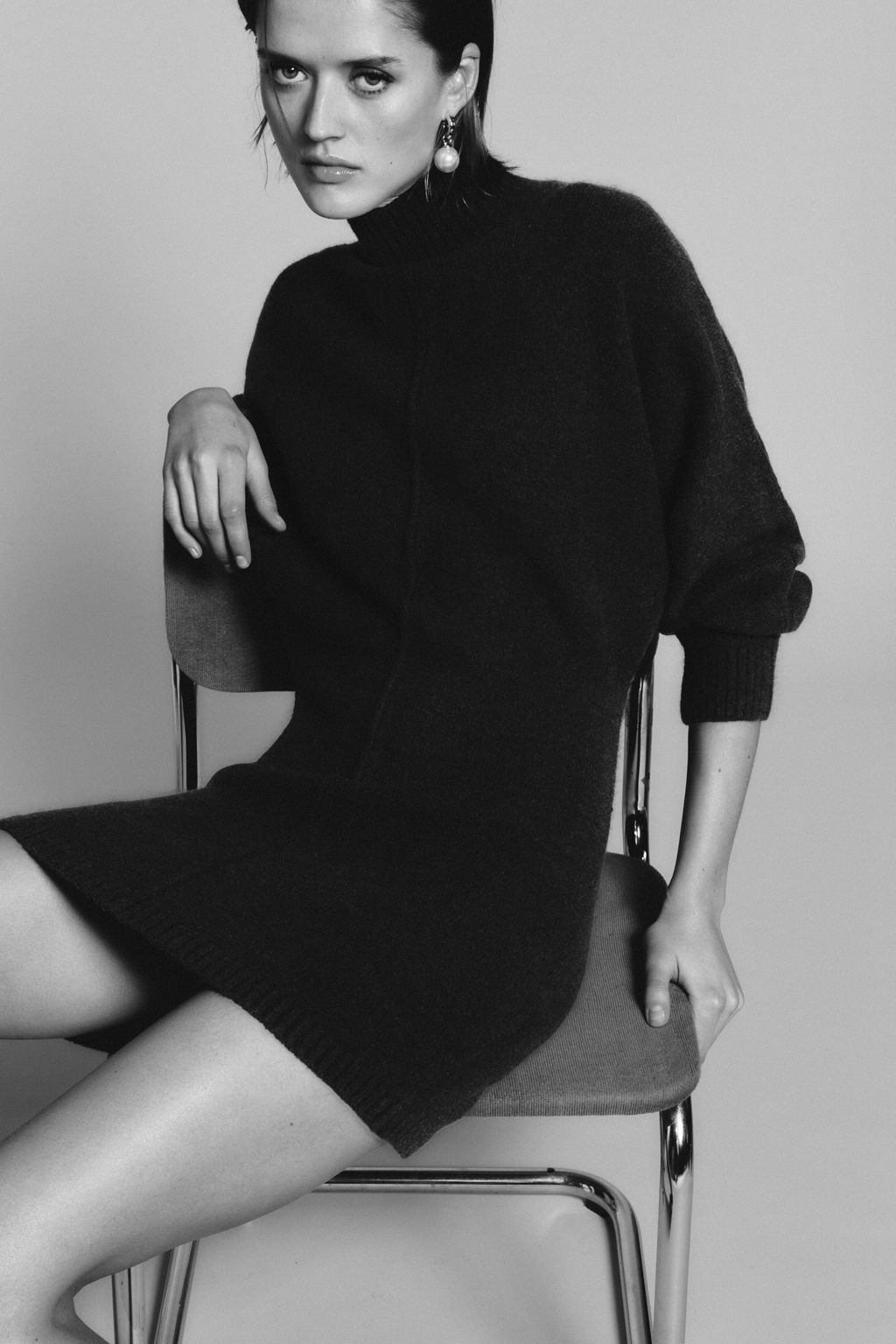 SOFT KNIT SHORT DRESS - Zara фото 18