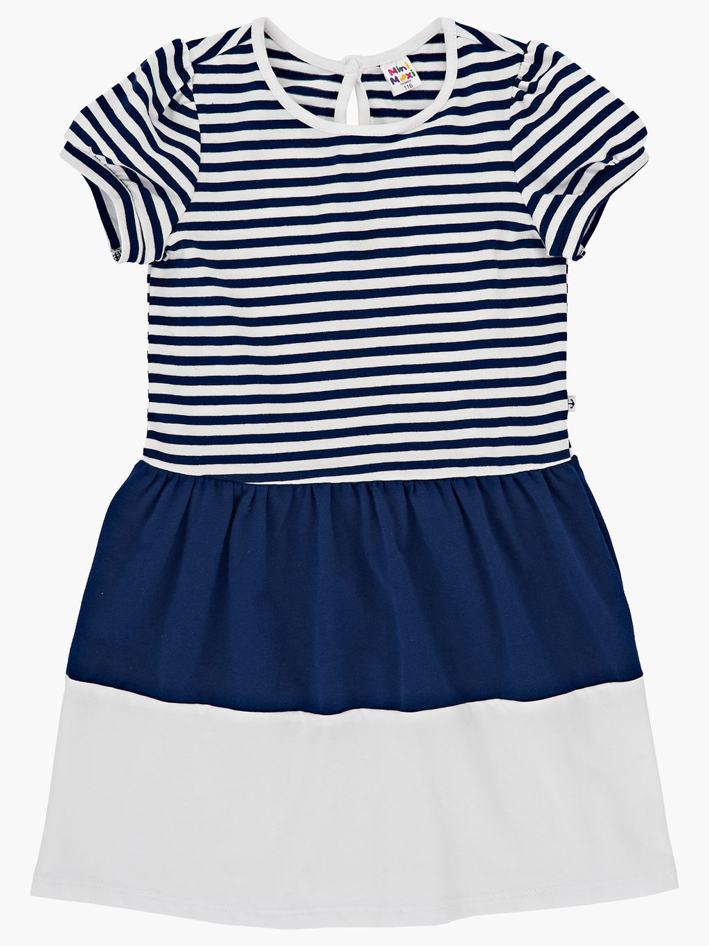 Платье для девочки UD 1435 син/белый - Mini maxi фото 3