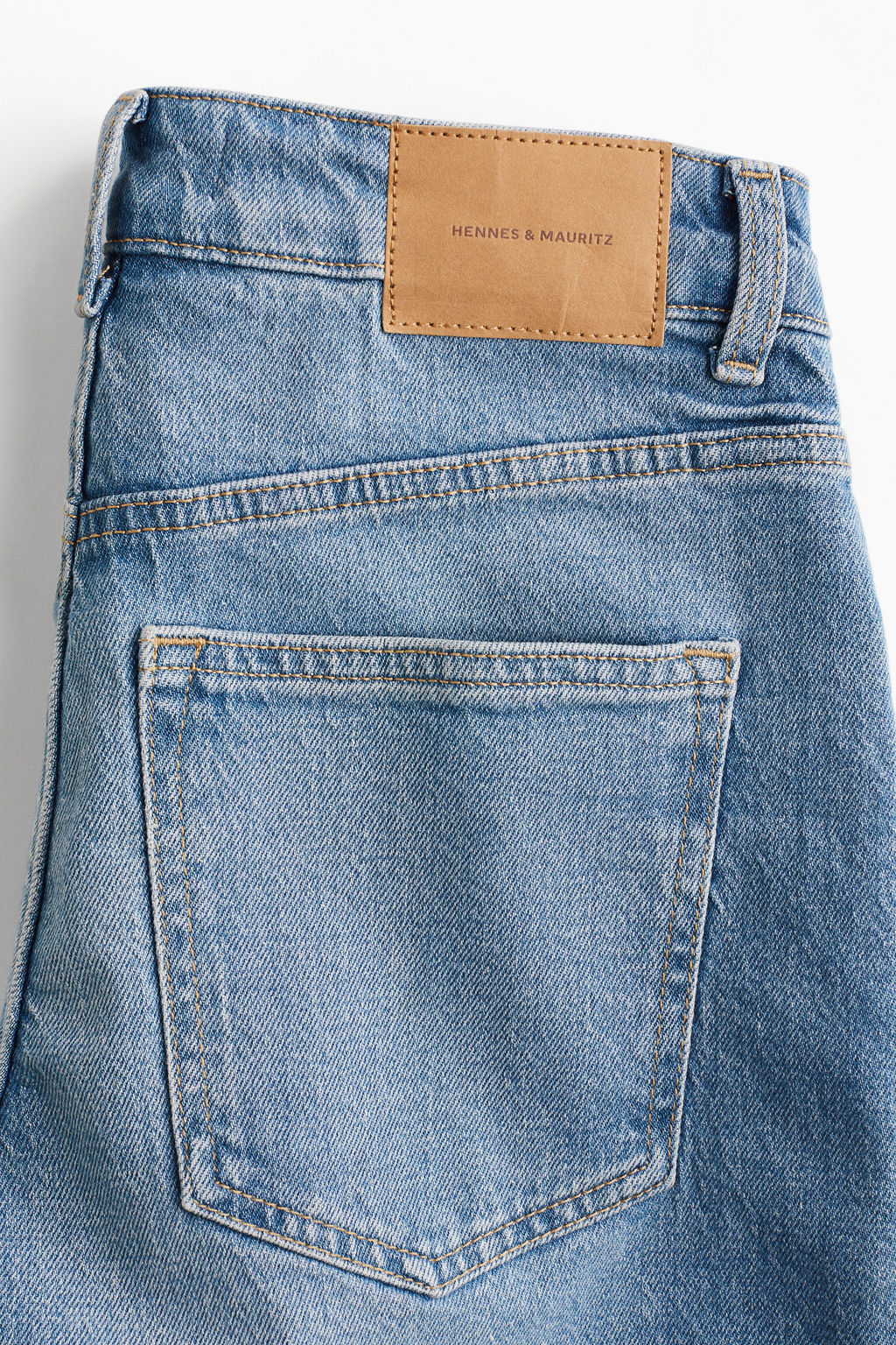 Vaquero corto de talle alto - H&m фото 4