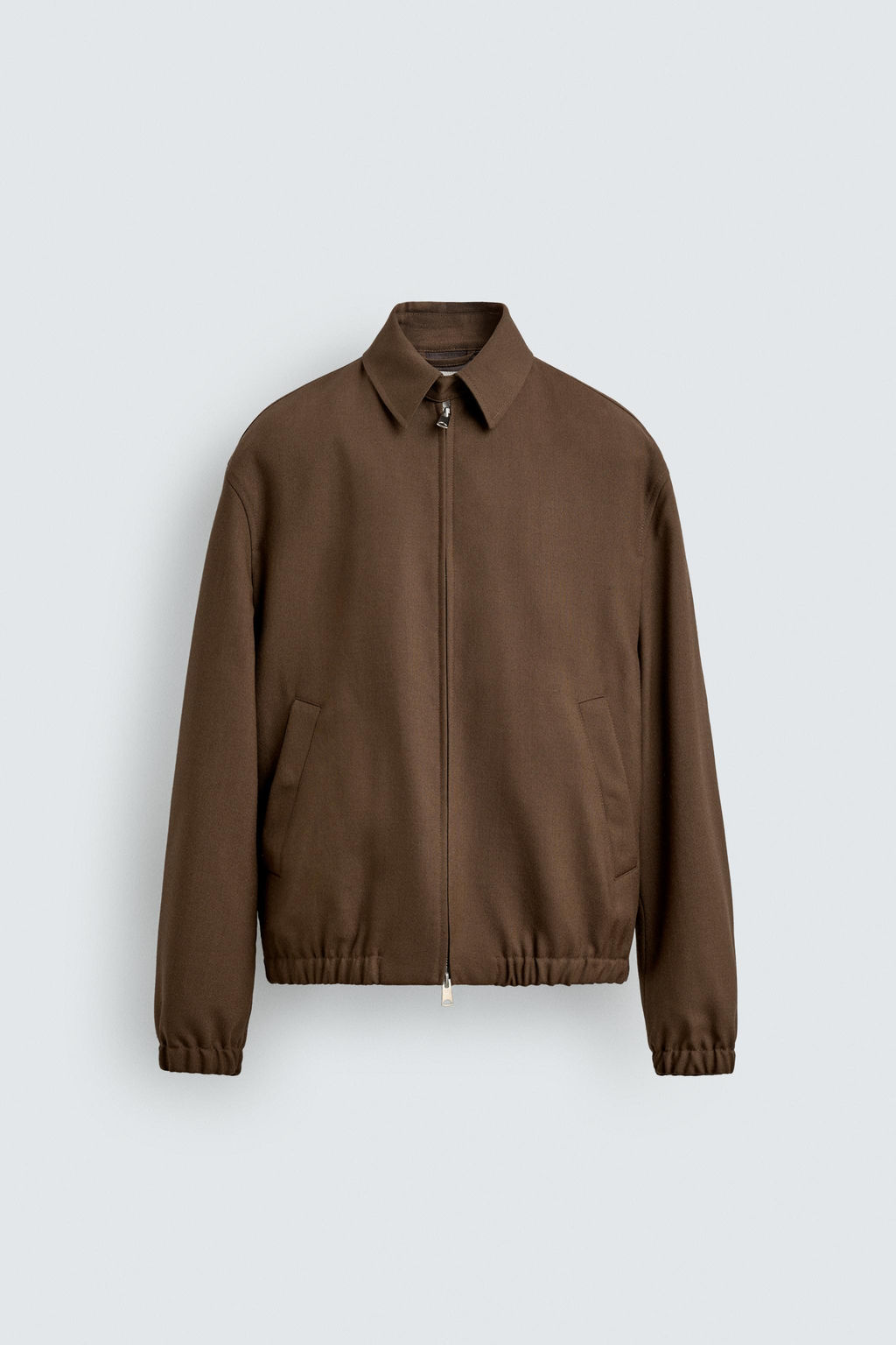CAZADORA REGULAR FIT 100% LANA / Marr?n - Zara фото 7