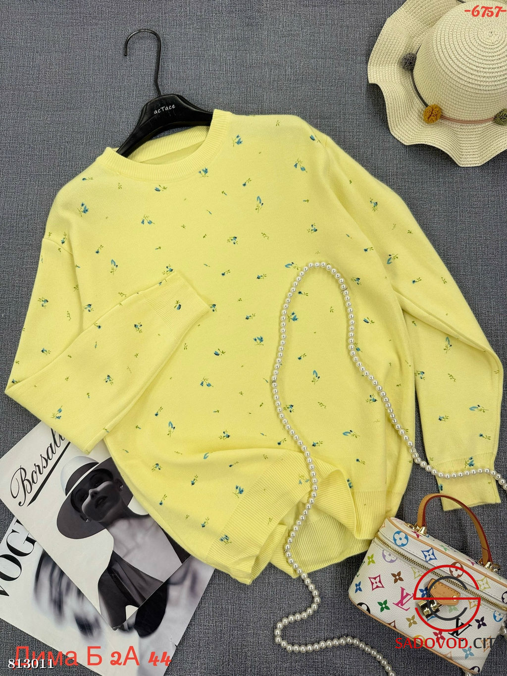 Кофта женская с принтом - Bruno фото 4