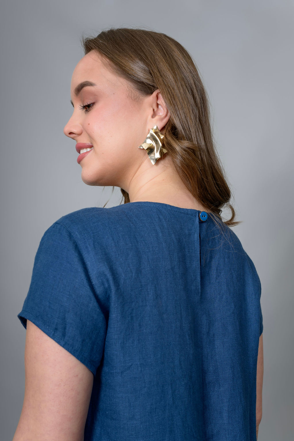 Платье  100% лен