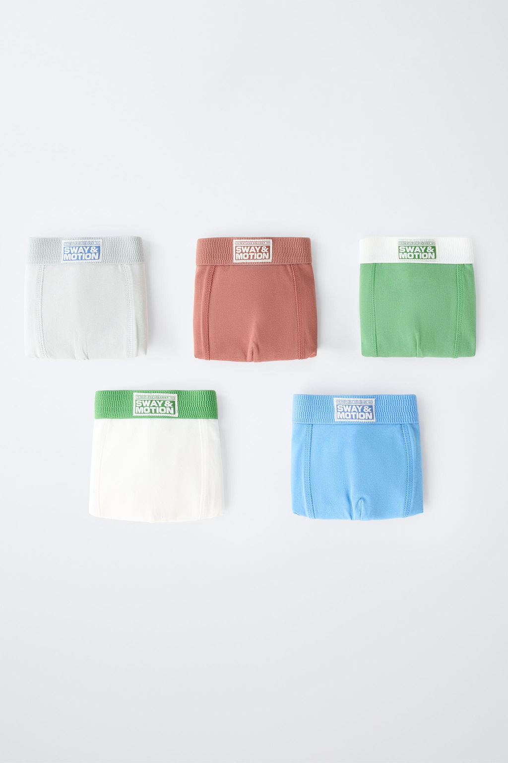 6-14 A?OS/ PACK CINCO B?XERS ETIQUETA / Multicolor - Zara фото 5