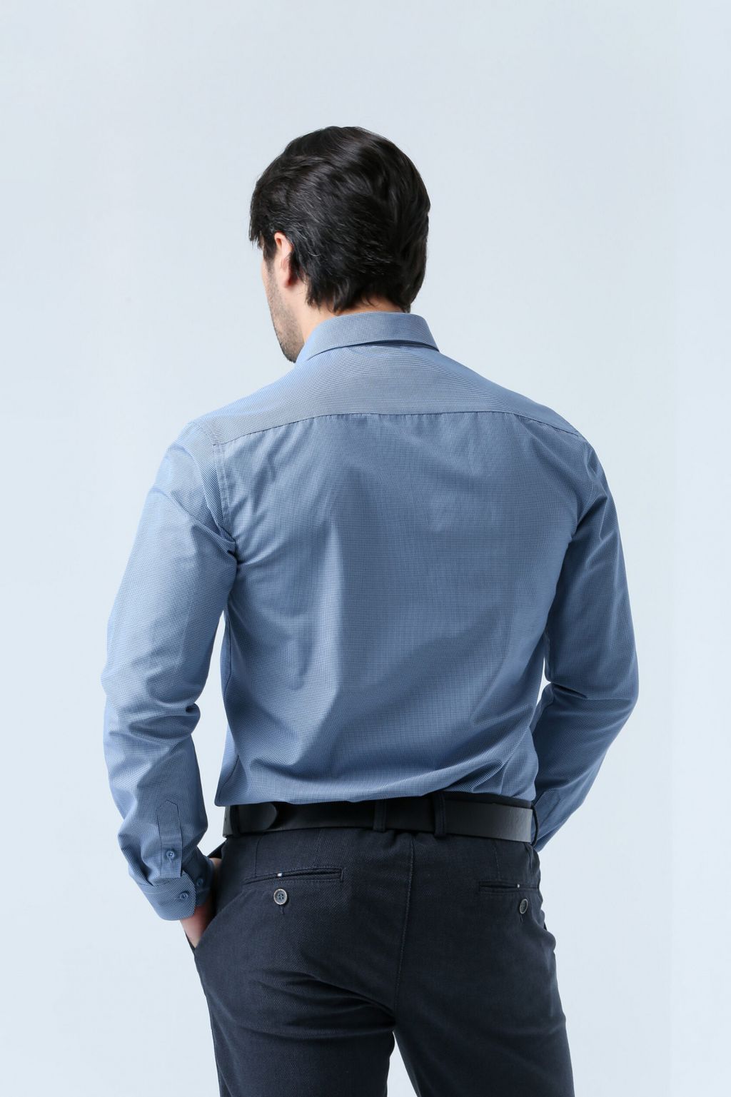 Мужская рубашка 21.10-т-02 - Nicolo angi фото 3