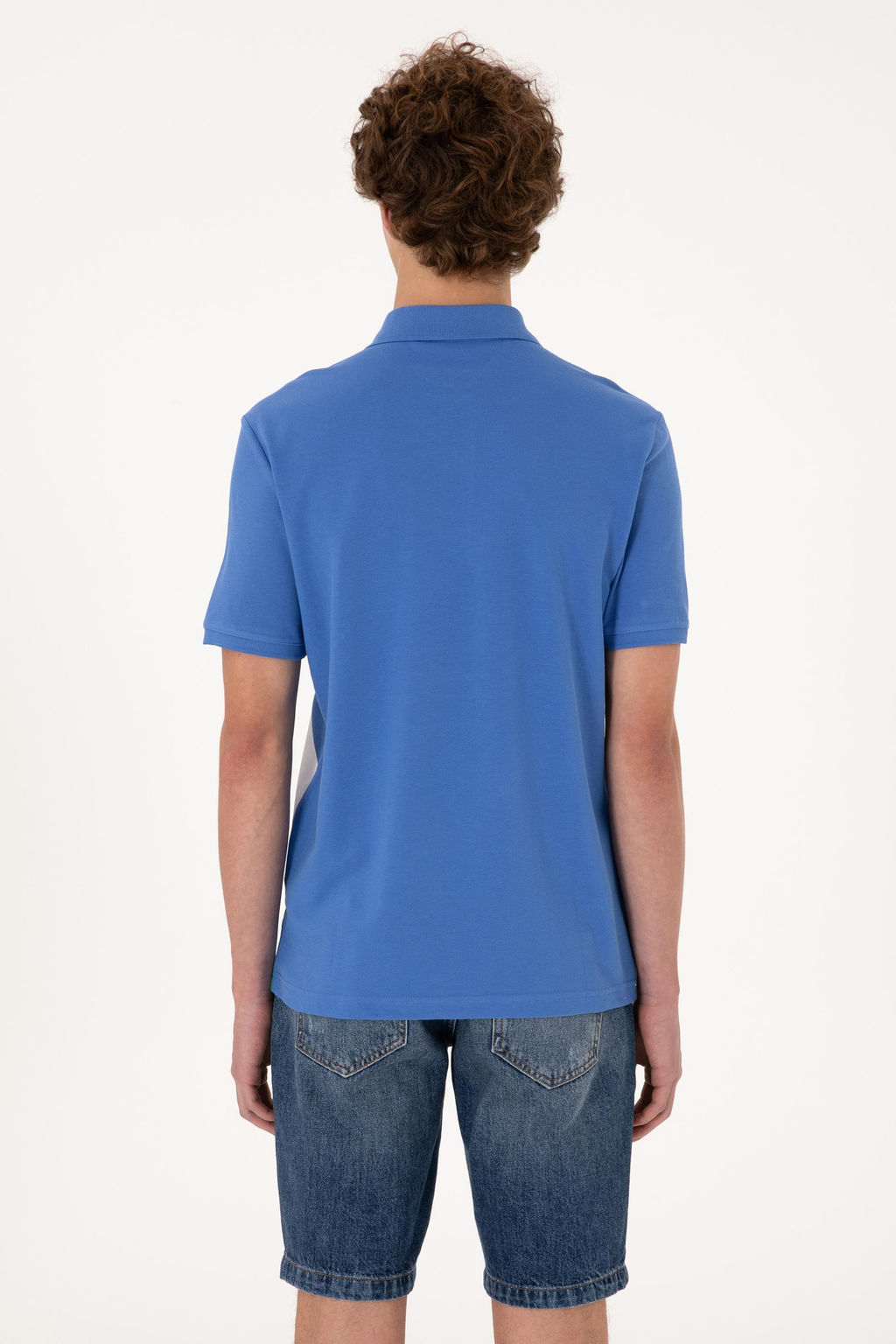 Erkek Regular Fit Polo Yaka _ndigo Ti__rt Sepette S_rpriz _ndirim - U.s. polo assn фото 5