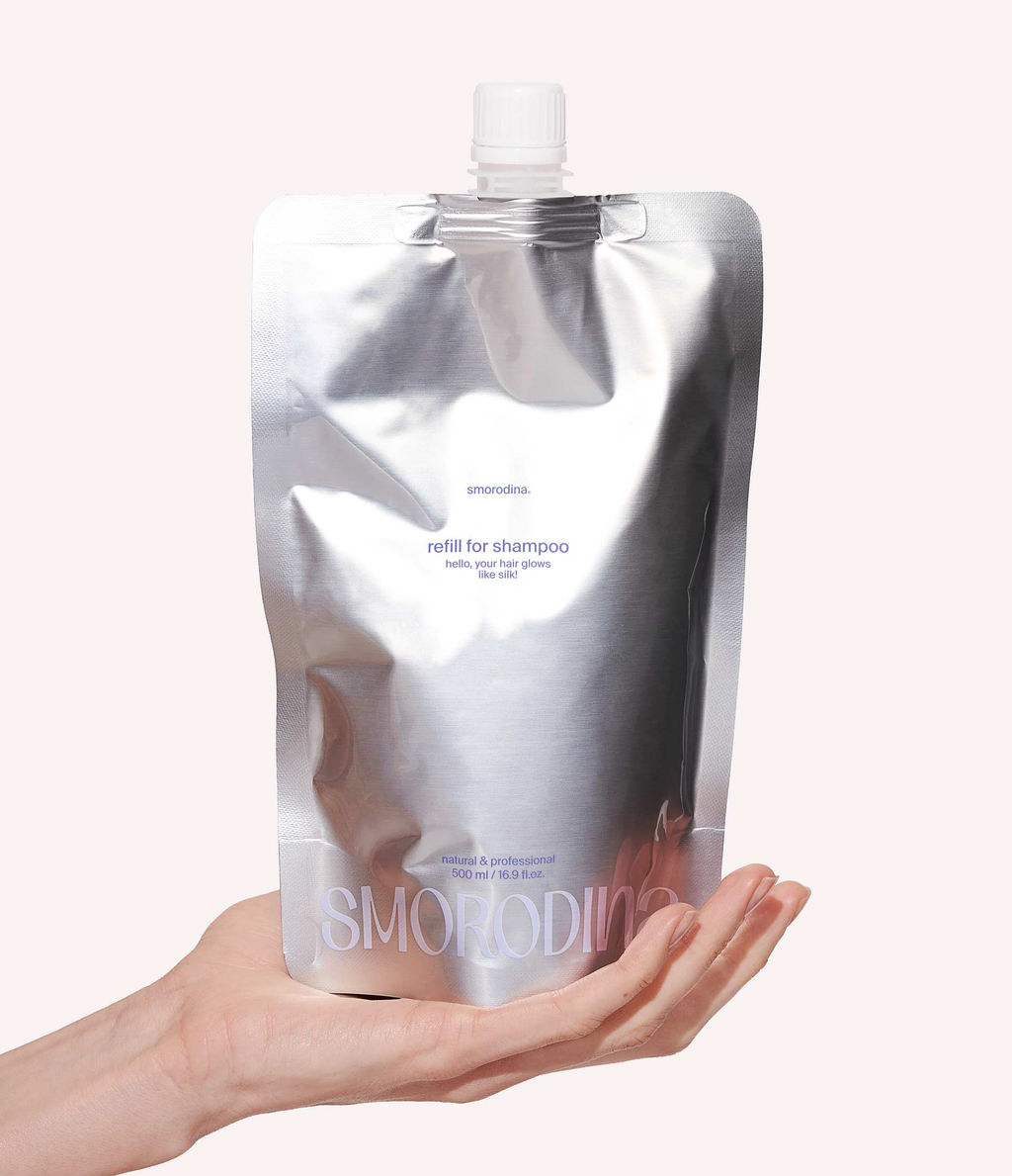 Шампунь восстанавливающий для поврежденных и окрашенных волос, 500 мл - Smorodina фото 5