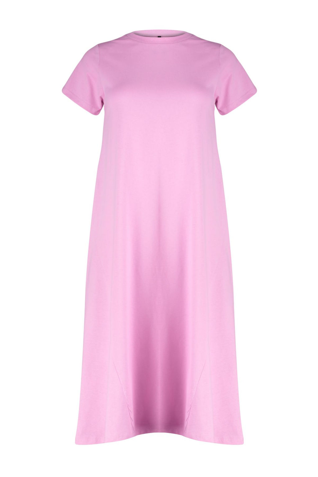 TRENDYOLMILLA Siyah Cepli Premium Bisiklet Yaka A-Line Orme Midi Elbise TWOSS24EL00169 фото 39