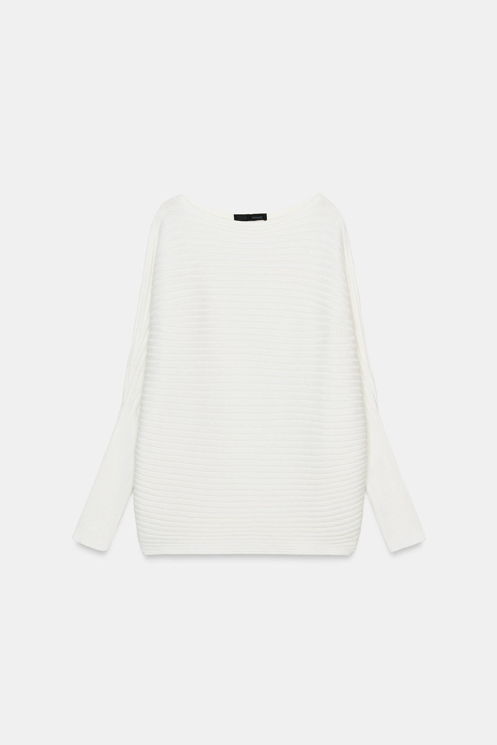 VOLUME TEXTURED KNIT JUMPER - Zara фото 7