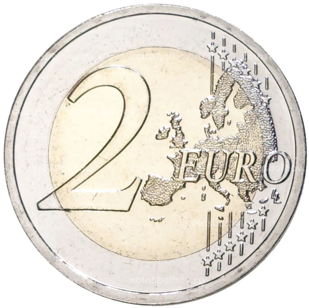 Монета 2 евро 2022 года J Германия  Тюрингия, Замок Вартбург