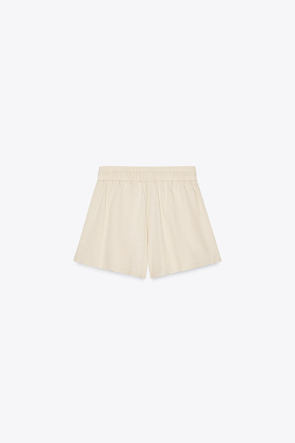 LINEN BLEND BOXER BERMUDA SHORTS - Zara фото 36
