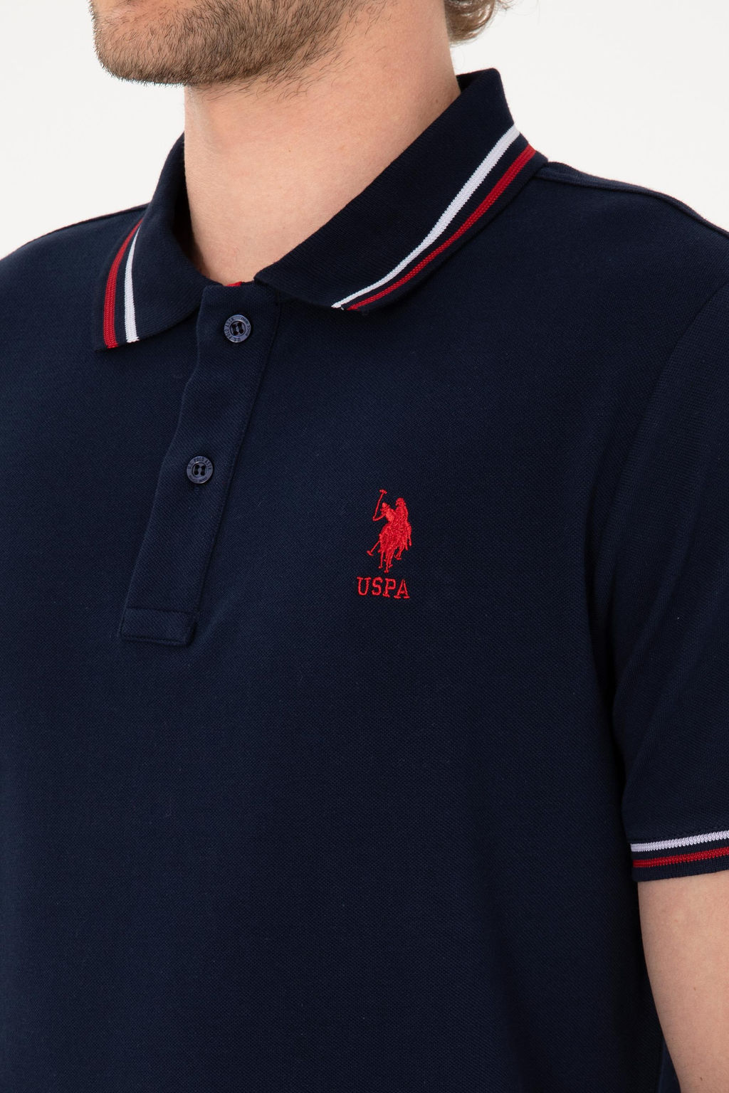 Erkek Lacivert Basic Ti__rt Sepette S_rpriz _ndirim - U.s. polo assn фото 7