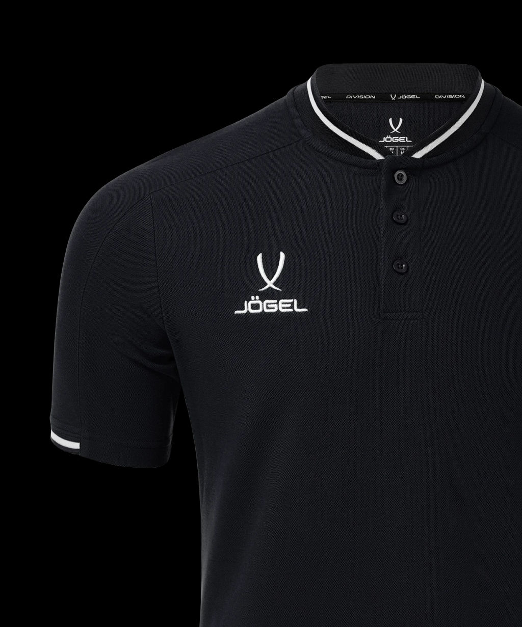 Поло JOGEL DIVISION PerFormDRY Polo, черный  фото 4