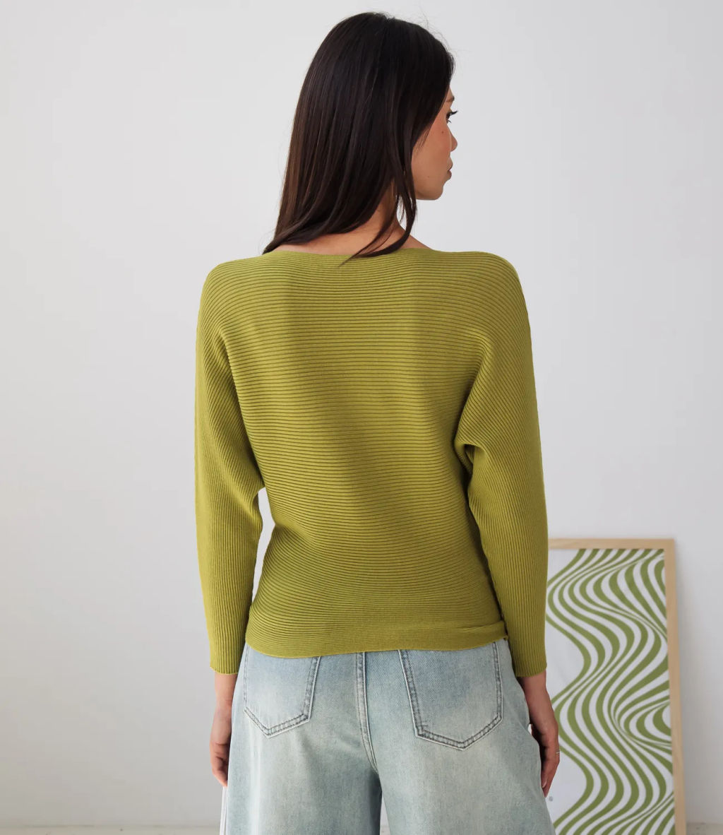 Джемпер #КТ8378 (1), оливковый - Dommod фото 3