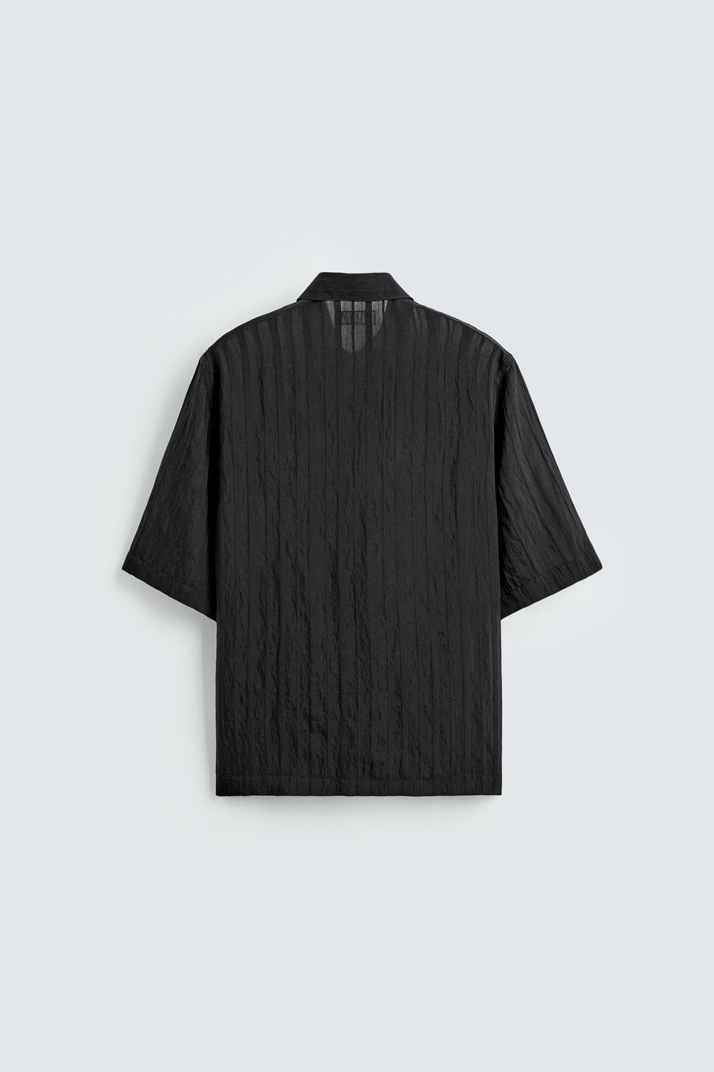 STRIPED TEXTURED SHIRT - Zara фото 7