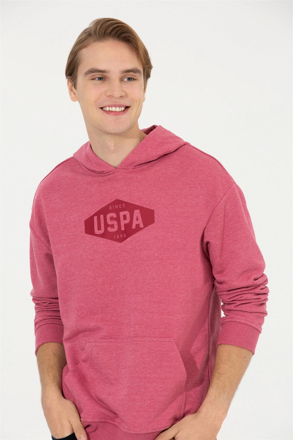 U. S. Polo Assn Мужская комфортная толстовка с капюшоном - U.s. polo assn фото 8
