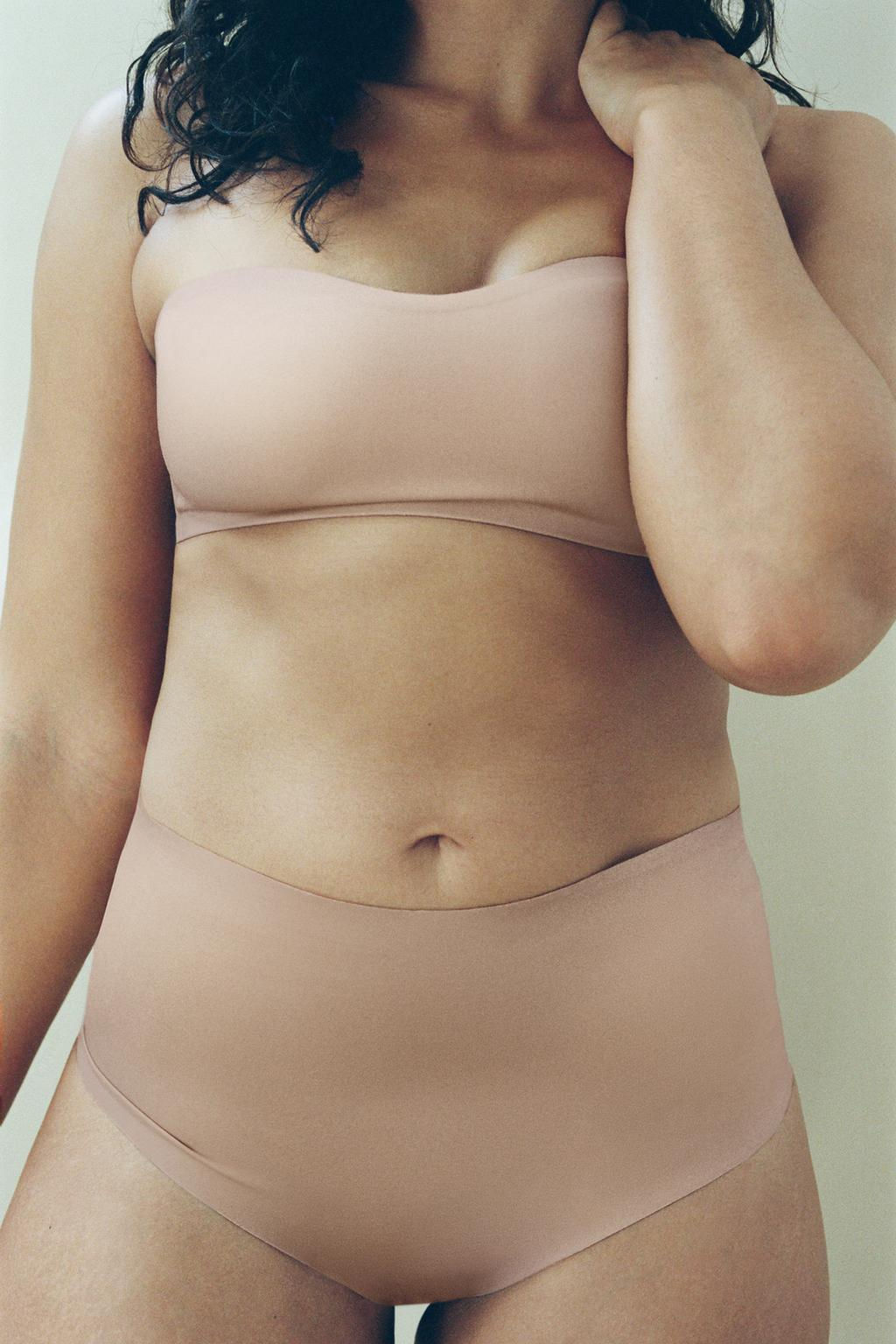 POLYAMIDE BANDEAU BRA - Zara фото 2