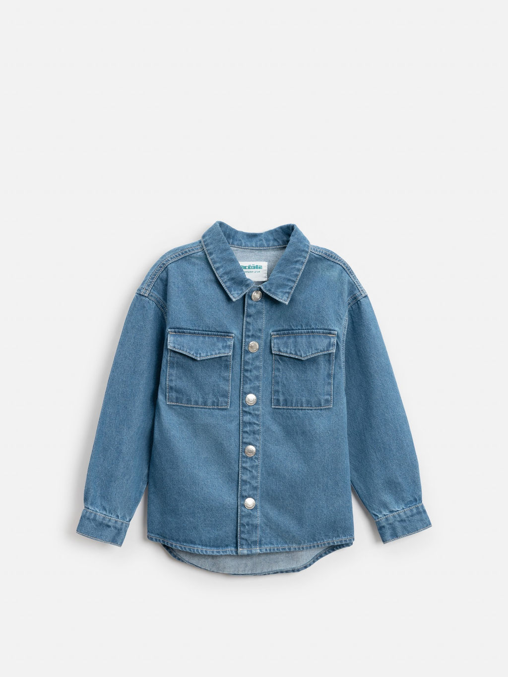 ACOOLA / Куртка джинсовая детская для девочек Rattata голубой фото 3