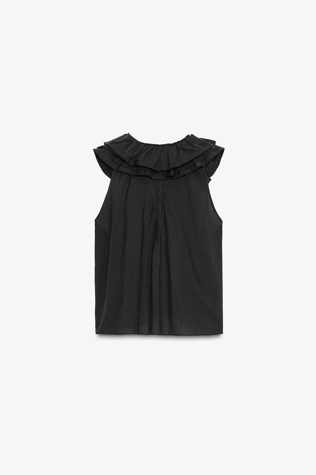 ZW COLLECTION RUFFLED TOP - Zara фото 9