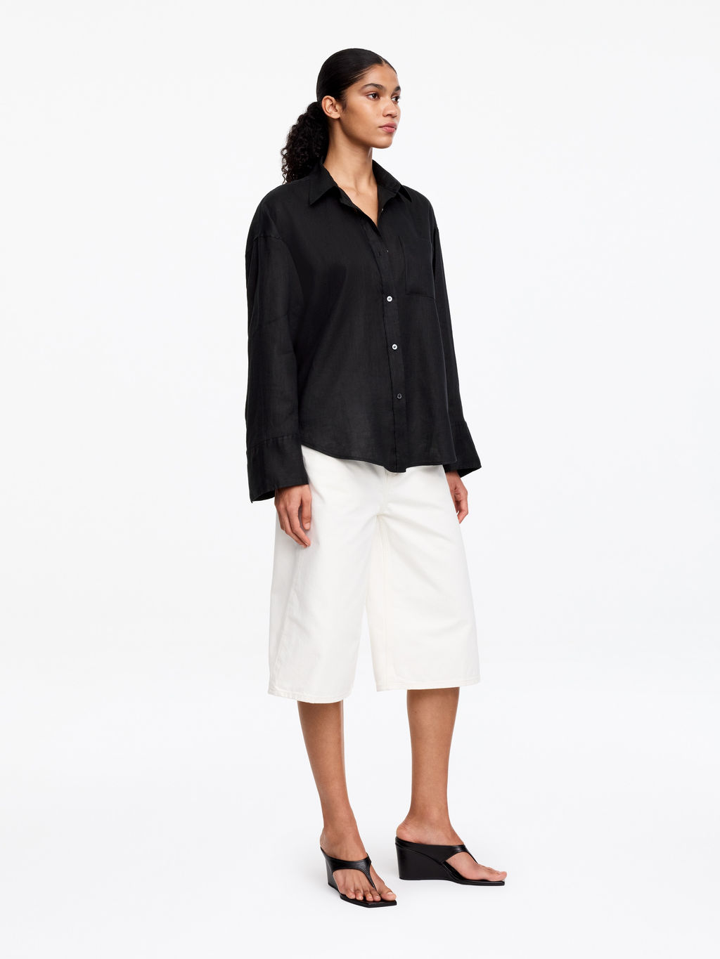 Camisa de lino - H&m фото 8