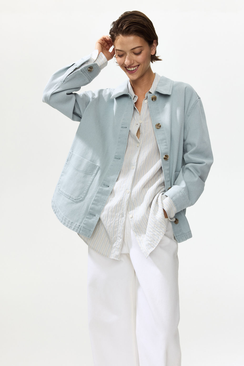 Chaqueta camisera - H&m фото 7