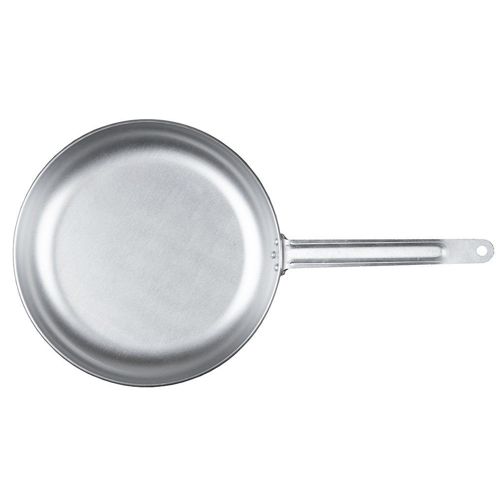 Сковорода алюминиевая д22см, h4см, s2,5мм, матовая, меаллическая ручка (Россия) - Домашняя мода фото 2